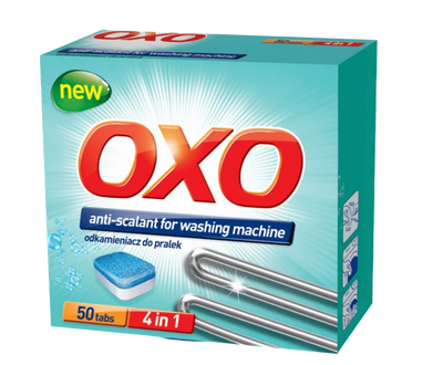 Oxo Odkamieniacz w tabletkach do pralek 50szt
