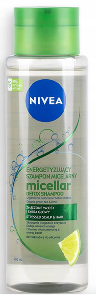 Міцелярний шампунь Nivea Pure Detox 400 мл 13 фото